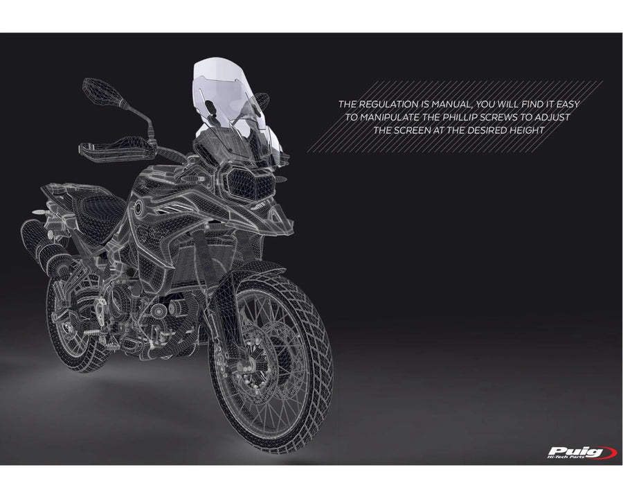 BMW F 800 GS [2025] – Verstellbare Scheibe – Getönt