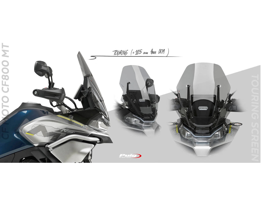 CFMOTO 800MT EXPLORE [2025] – Tourenscheibe – Transparent