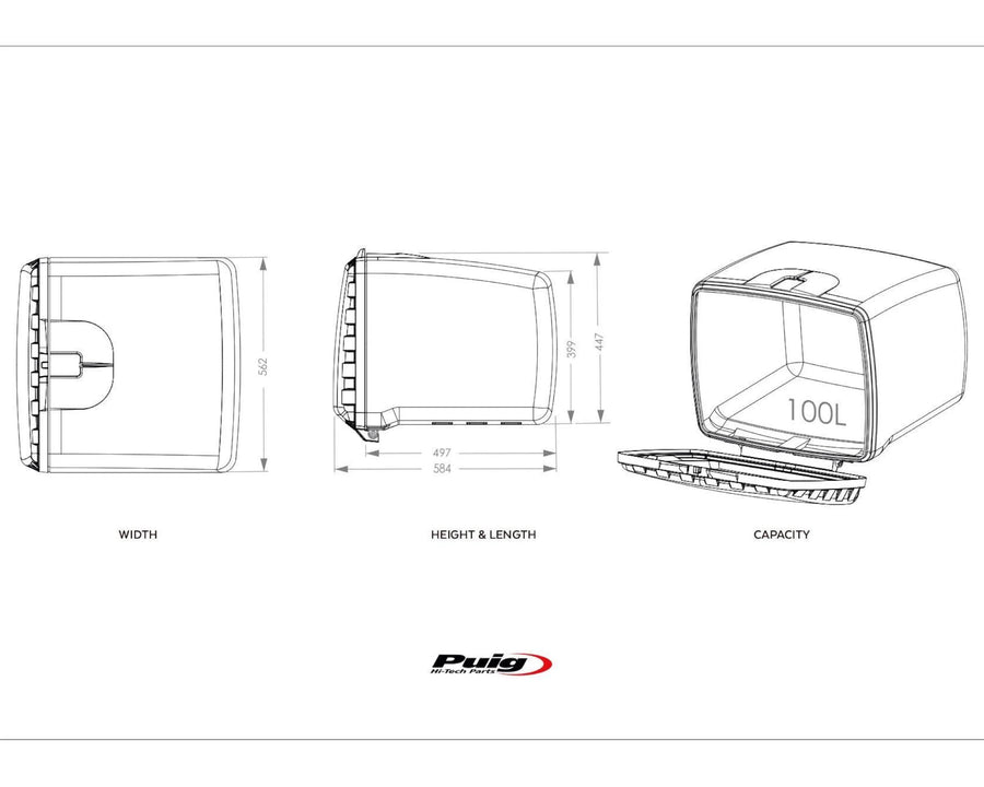 SYM SYMPHONY SR 50 [2025] – Méga Box – Noir