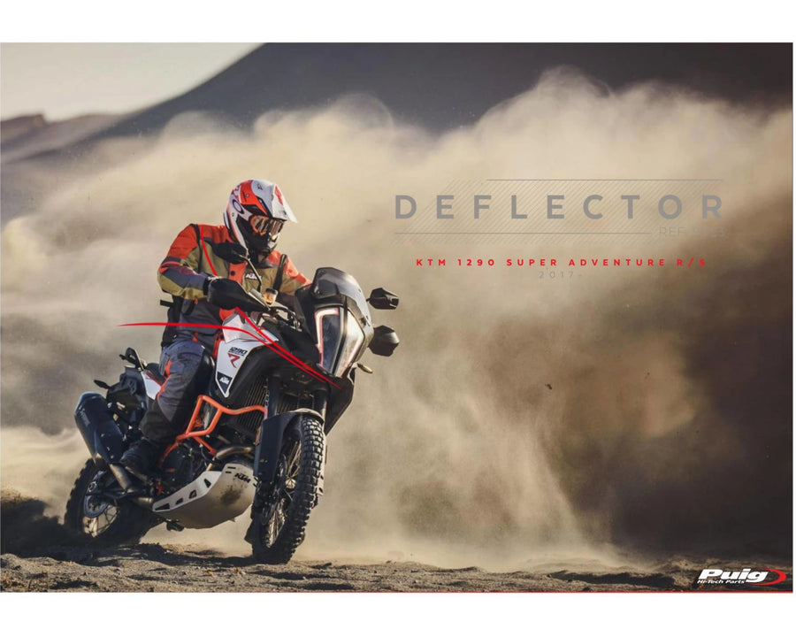 KTM 1290 SUPER ADVENTURE T [2023] – Oberer Deflector – Transparent
