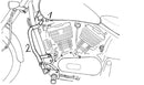 Kawasaki VN 800 [1995-2000] - motor protection bar-2
