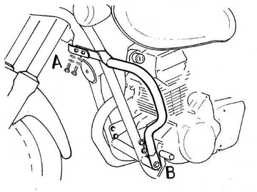 Kawasaki EL 125 [1998-2007] - motor protection bar