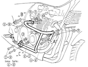 Kawasaki ZR-7 [1999-2003] - Engine guard