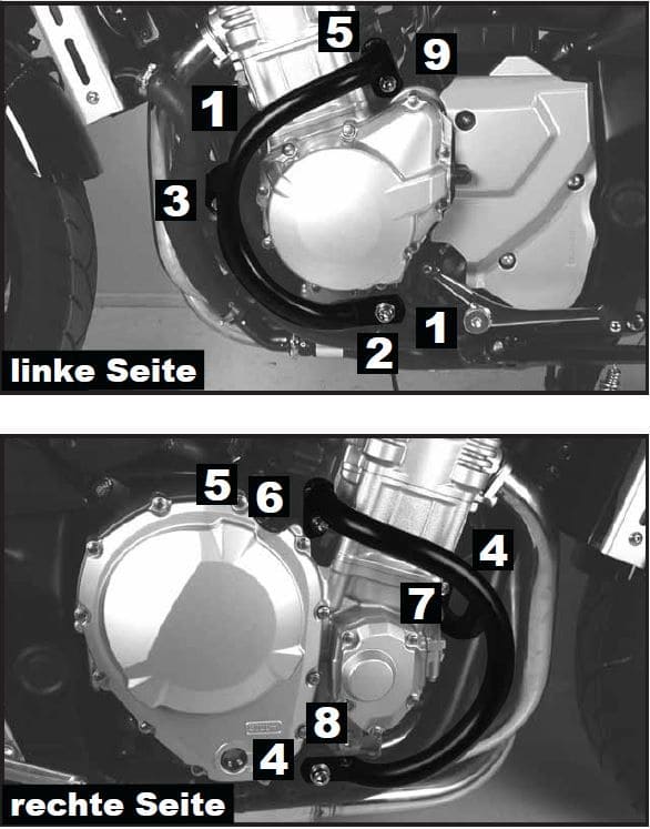 Suzuki GSF 1250 [2007-2016] - motor protection bar