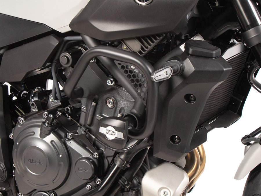 Yamaha MT -07 [2025] - cintre de protection des moteurs, y compris le coussin de protection
