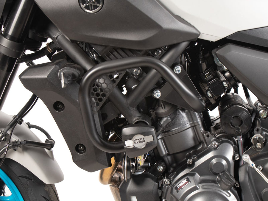 Yamaha MT -07 [2025] - cintre de protection des moteurs, y compris le coussin de protection