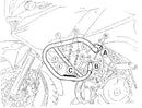Kawasaki KLV 1000 [2004-2005] - Motorschutzbügel-2