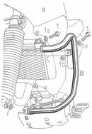 Yamaha XTZ 660 Ténéré [1991-1993] - barre de protection des moteurs-1