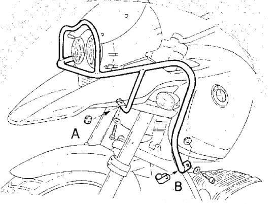 BMW R 1150 GS [2000-2004] - tank protection bar