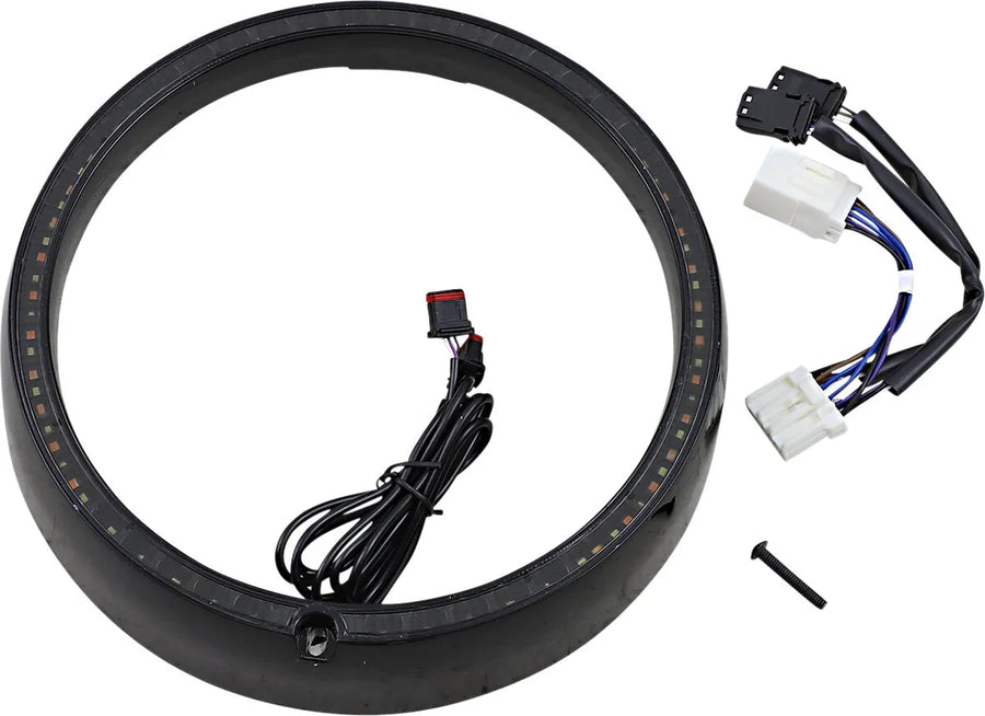 harley davidson flhtcui [CUSTOM DYNAMICS] – ProBEAM® turn signal ring trim