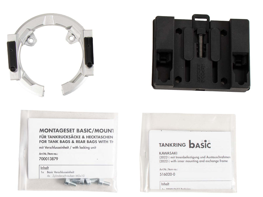 Kawasaki Z 650 RS [2022-2025] - Tankring Basic inkl. Gegenstück Tankrucksack