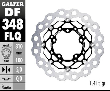 Suzuki M 109 R Boulevard [2024-2025] - Disque de frein flottant Cubiq - photo 2