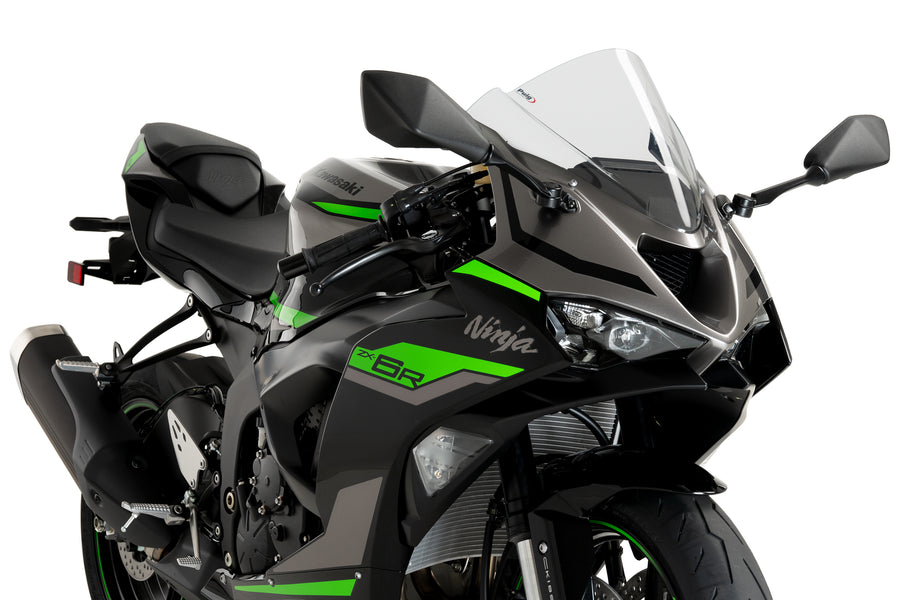 KAWASAKI ZX-6R NINJA [2025] – Z-Racing Screen – Transparent