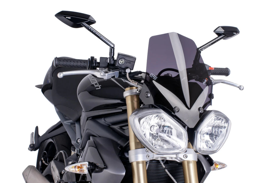 TRIUMPH STREET TRIPLE 675 RX [2016] – Sport nouvelle génération – Transparent