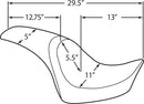 harley davidson flstc [DRAG SPECIALTIES] – Siège Predator-4