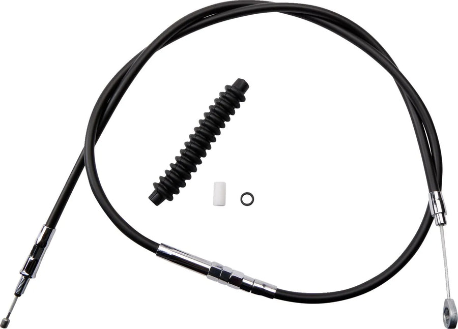 harley davidson fxs [DRAG SPECIALTIES] - Câble d'embrayage très efficace en vinyle noir