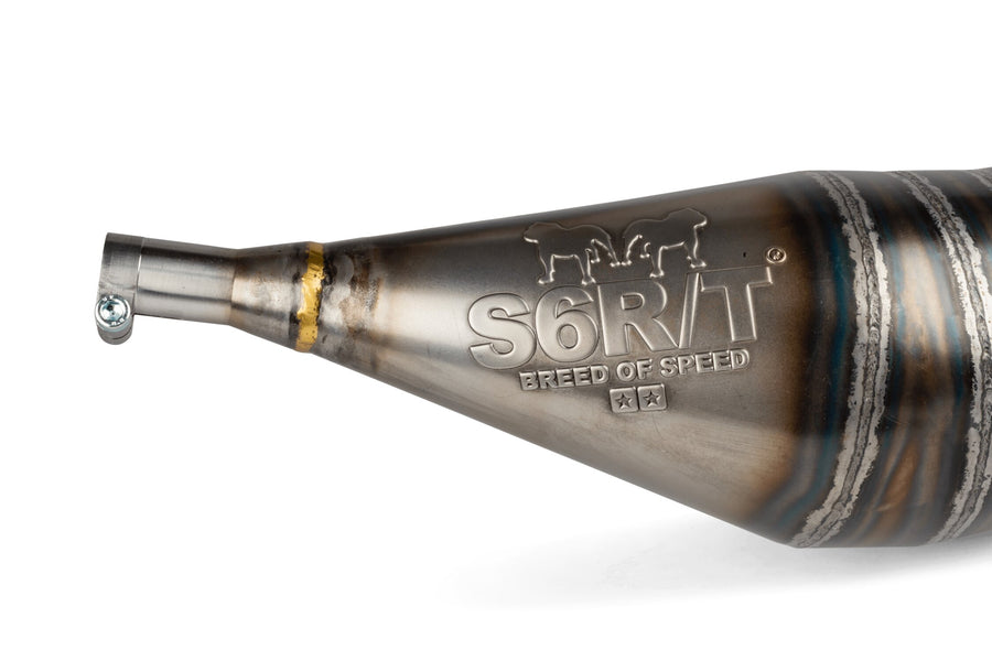 Beta RR-T SM 50 2T - Exhaust R/T 70 - 80 Red