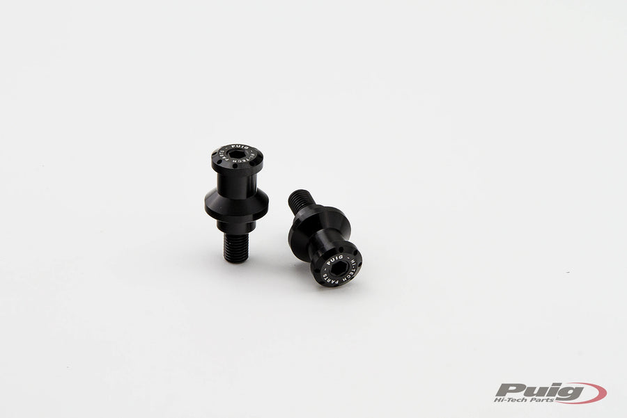 TRIUMPH BONNEVILLE T 120 BLACK [2025] - PUIG stand screw pair | Black | PUIG 5924N