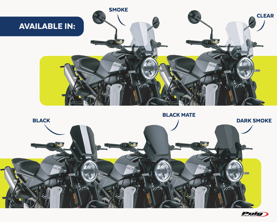 HUSQVARNA SVARTPILEN 801 [2025] – Nouvelle Génération Sport – Transparent