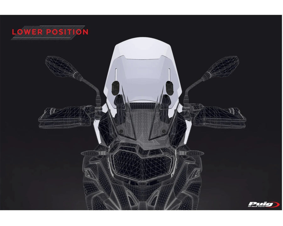 BMW F 750 GS [2024] – Verstellbare Scheibe – Stark getönt