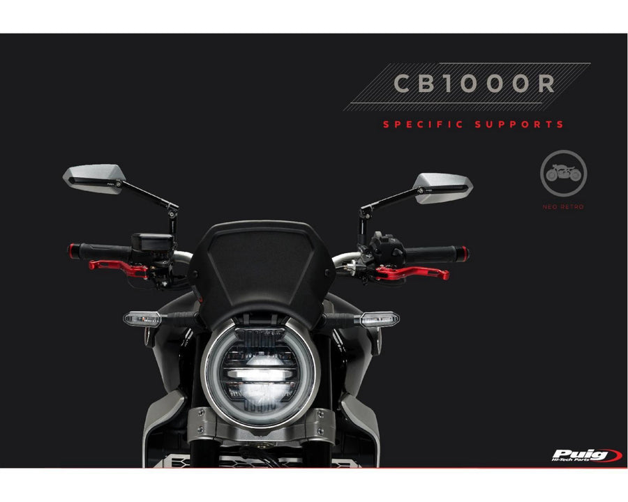 TRIUMPH SCRAMBLER 900 [2025] – ALU Frontplatte – Schwarz