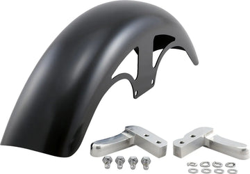 harley davidson softail street bob fxbb [KLOCK WERKS] - Garde-boue avant série Hugger avec blocs de montage pour Softail/Dyna