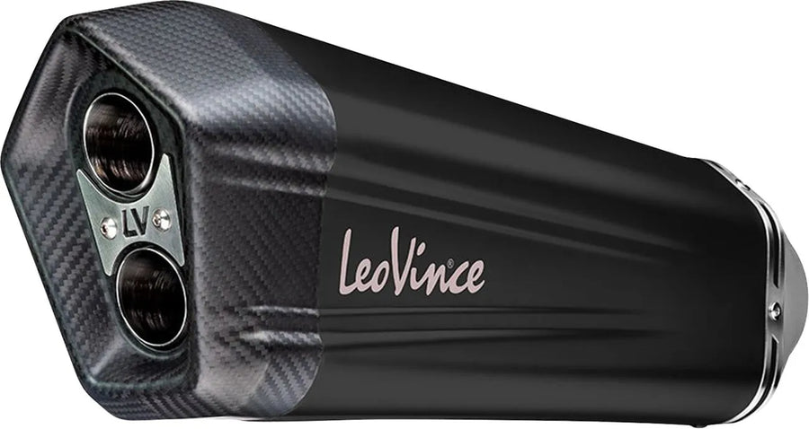 bmw r 1200 gs adventure [LEOVINCE] – LV-12 Black Edition rear silencer