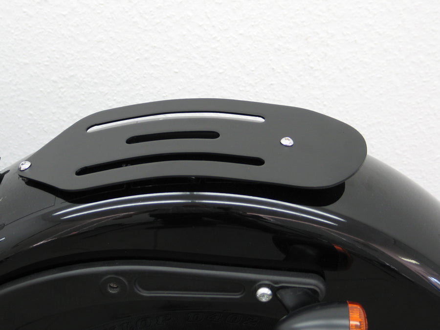 Harley Davidson Softail Slim [2012-2017] -passenger Rack en tôle, noir