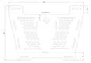 Kawasaki KLE 500 / SE [2026-] - Gepäckbrückenverbreiterung