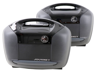 Valises latérales [Hepco & Becker] - Valise Journey 42 avec couvercle noir – universelle