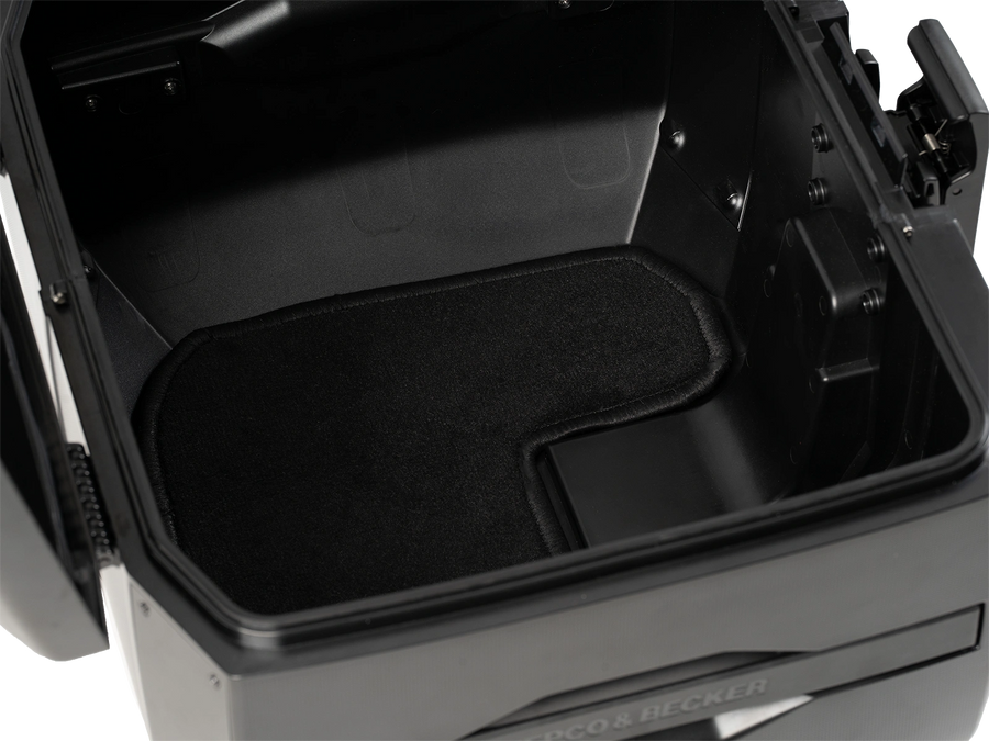 Suzuki SV 650 X [2018-2026] - Smartrack-Set mit Xcore Topcase silber/schwarz