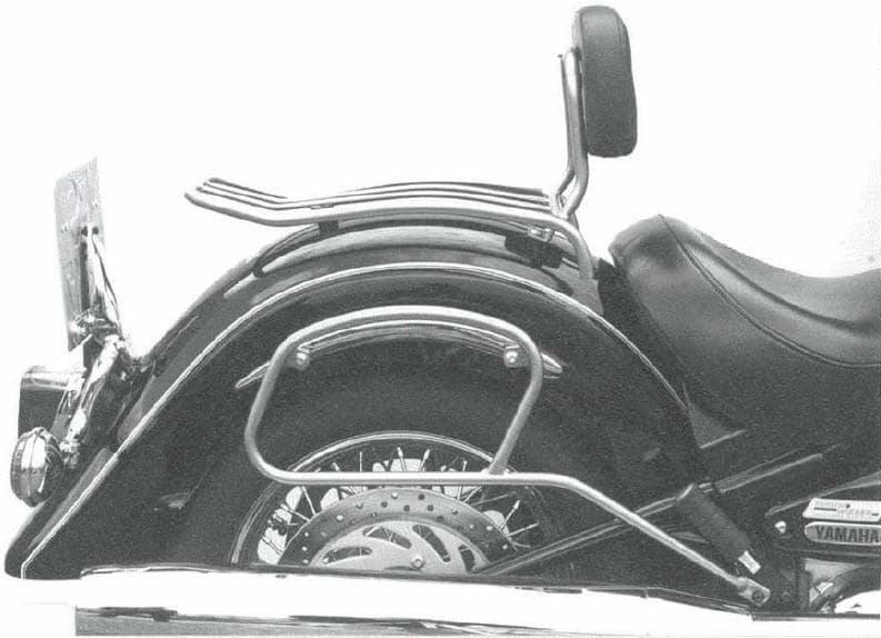 Yamaha XV 1600 Wild Star [1994-2004] - Solorack with backrest