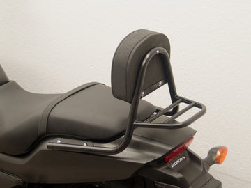 Honda CTX 700 N [2014-2016] - barre de sissy en tuyau avec oreillers et porte-bagages, noir