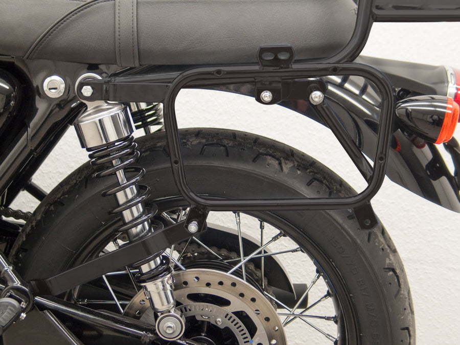 Triumph Bonneville T 100 [2017] - Side carrier for Givi/Kappa (Monokey) Case, black