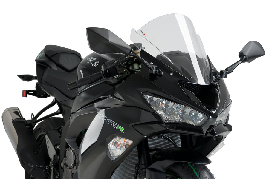 KAWASAKI ZX-6R NINJA [2018] – Bulle Z-Racing – Noir