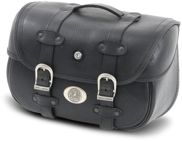Sacoche moto [Hepco & Becker] - Cuir Liberty – porte-bagage tube