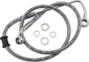 Harley Davidson Fxsb [DRAG SPECIALTIES] – Verlängerte Edelstahl-Bremsleitung