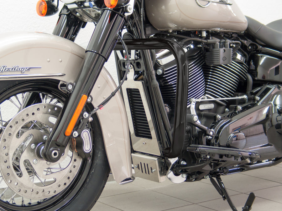 Harley Davidson Softail (Milwaukee -eight 107/114) [2018] - barre de protection, grande version en tube de 38 mm, noir