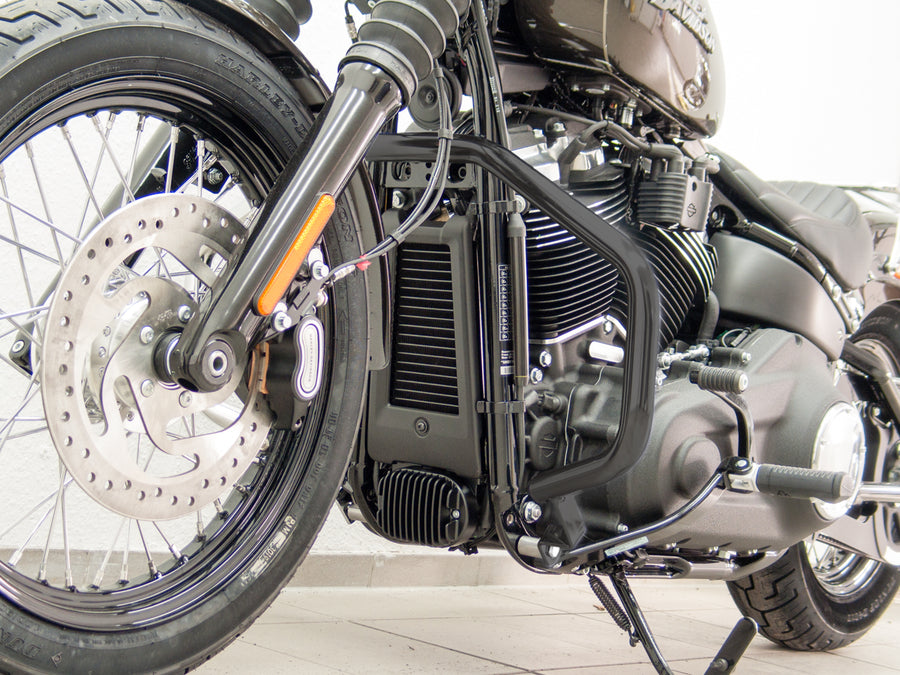 Harley Davidson Softail (Milwaukee -eight 107/114) [2018] - barre de protection, composé de tuyaux de 32 mm, noir