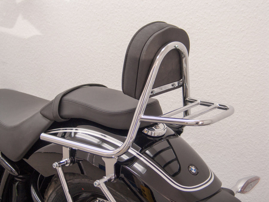 BMW R 18 (OL11) 2021- [2021] - Sissy bar made of pipe with pillows and luggage rack