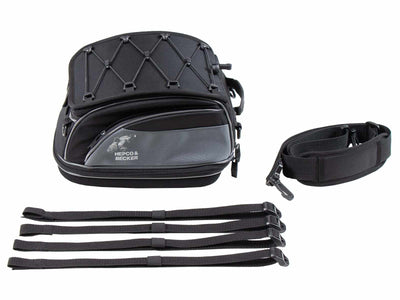 Sacoche de selle [Hepco & Becker] - STREET (fixation de sangle universelle) – porte-bagages de sport