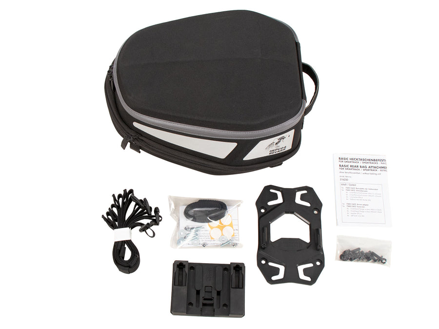Tail bag [Hepco & Becker] - Royster Rearbag Sport tail bag incl. basic attachment - black - Smartrack