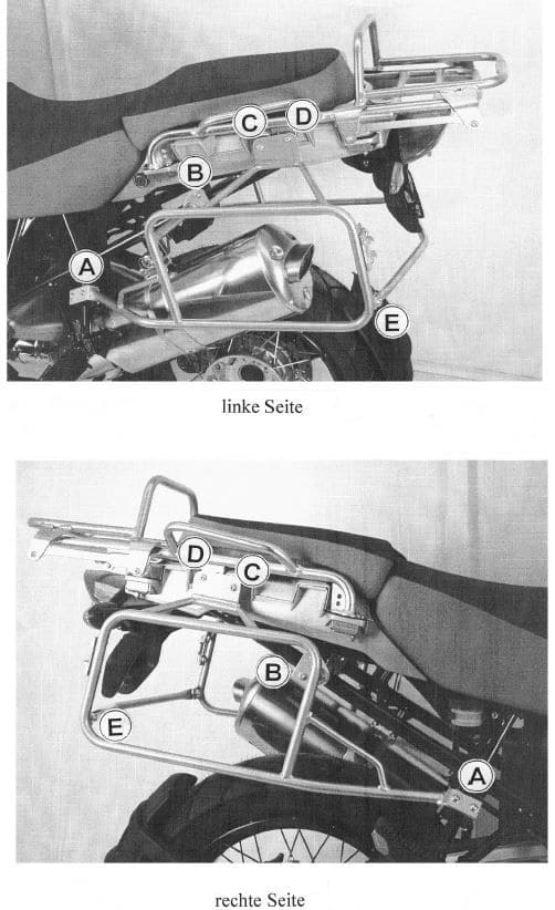 BMW R 1200 GS Adventure [2006-2013] - case carrier