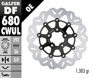 Harley-Davidson XG 500 Street [2018-2020, 2017, 2019-2020] - Cubiq Bremsscheibe – Bild 2
