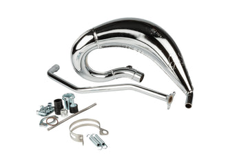 Derbi Senda DRD Racing SM 50 2T D50B0 [2012–] - Auspuff Cross verchromt 50/70cc
