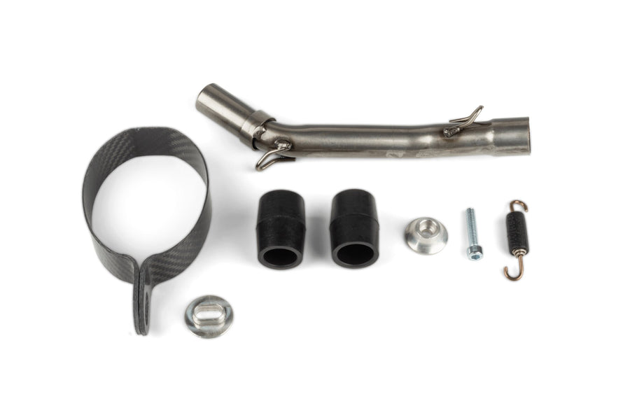 Beta RR Enduro 50 2T - Rear silencer X-Fight Carbone