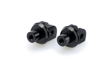 TRIUMPH SPEED TWIN 900 [2025] – Adapter Fußrasten- Gummipad "Rider" – Schwarz