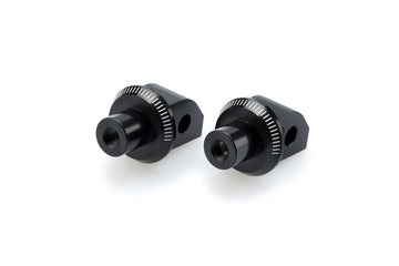 TRIUMPH SPEED TWIN 900 [2025] – Adapter Beifahrer Fußrasten- Gummipad – Schwarz - 0