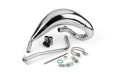 Fantic XE 50 2T - Auspuff Cross Chromed 50/70cc