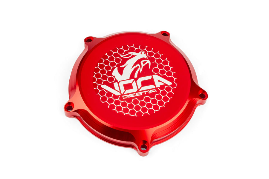 Beta RR Enduro 50 2T - Cache d'embrayage Noir Rouge